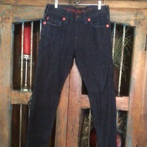 TRUE RELIGION MENS MACHESTER UNITED JEAN